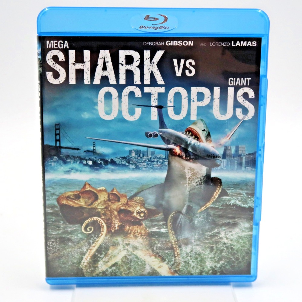 Mega Shark vs. Giant Octopus Blu-ray Movie 2010 Echo Bridge 0096009010713
